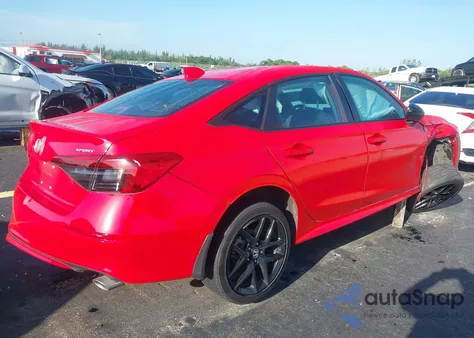 2022 Honda Civic Sport z USA, uszkodzony, nr VIN 2HGFE2F53NH593979